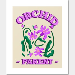 Orchid Lover Orchids Orchid Flower Plant Mom Plant Lady Posters and Art